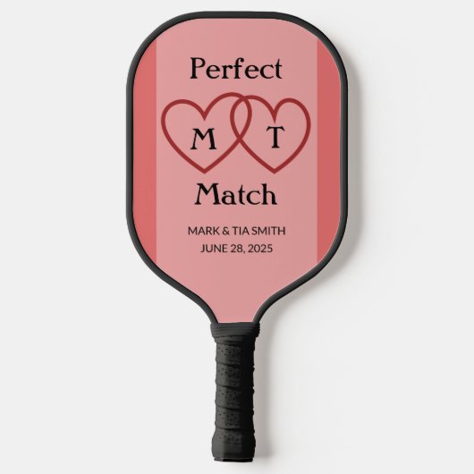 Perfect Match Monogram Pickleball Paddle (Achterkant)