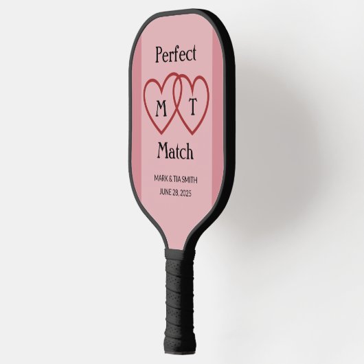 Perfect Match Monogram Pickleball Paddle (Links)