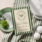 Perfect Match Pickleball Bruidsfeest Uitnodiging