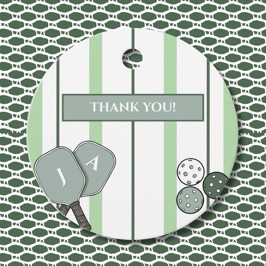 Perfect Match Pickleball Couple Shower Thank You Bedankjes Labels