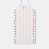 Perfect Match Pickleball Vrijgezellenfeest Welkom Cadeaulabel (Achterkant)