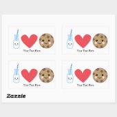 Perfect Match Rechthoekige Sticker (Vel)