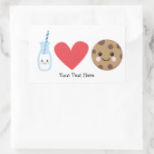 Perfect Match Rechthoekige Sticker (Tas)