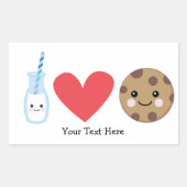 Perfect Match Rechthoekige Sticker (Voorkant)