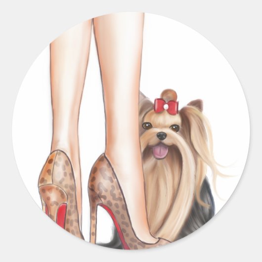 Perfect Match Ronde Sticker (Voorkant)