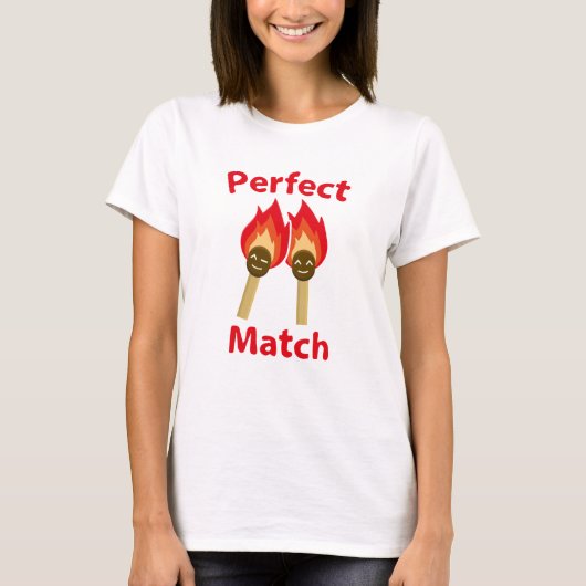 Perfect Match T-shirt (Voorkant)