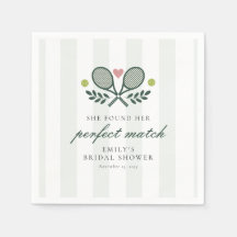 Perfect Match Tennis Bruiloft Feest