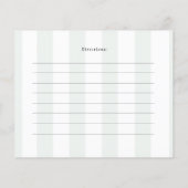 Perfect Match Tennis Vrijgezellenfeest Recept Kaar (Achterkant)