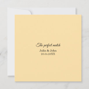 Perfect Match Trouwmatchbox – Premiumeditie Kaart