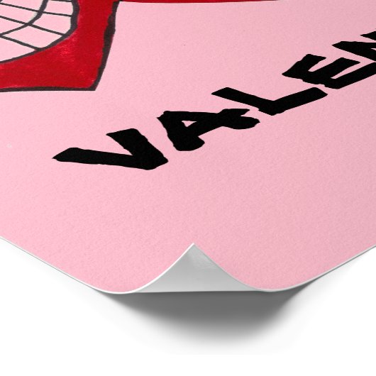 PERFECT MATCH VALENTIJN (poster) Poster (Hoek)