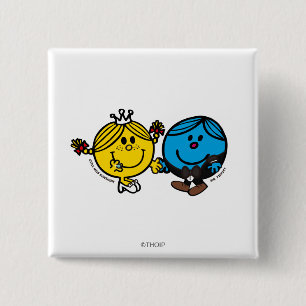 Perfect Match Vierkante Button 5,1 Cm