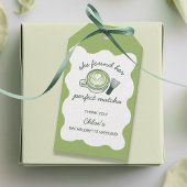 Perfect Matcha Green Tea Cup & Whisk Bachelorette Cadeaulabel