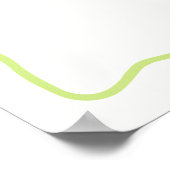 Perfect Matcha Hand getrokken Vrijgezellenfeest We Poster (Hoek)