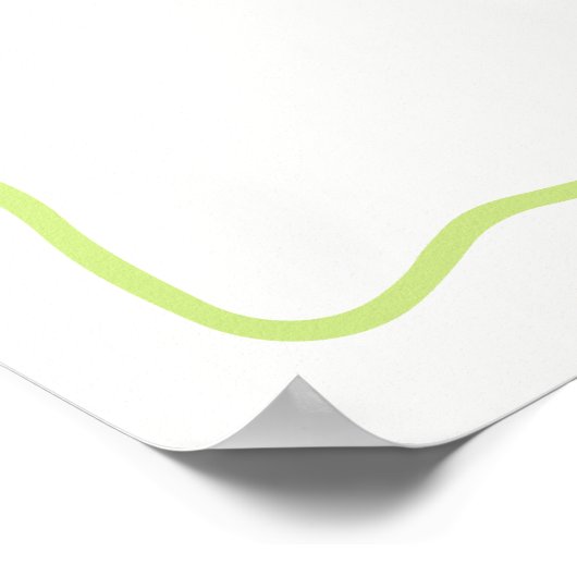 Perfect Matcha Hand getrokken Vrijgezellenfeest We Poster (Hoek)