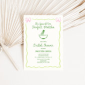 Perfect Matcha handgetekende Vrijgezellenfeest Kaart