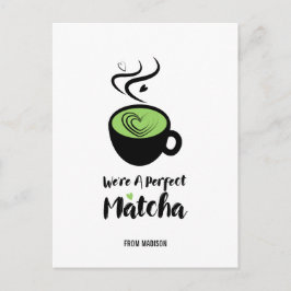 Perfect Matcha Valentijn Love Briefkaart