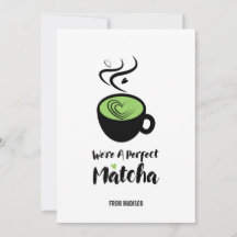 Perfect Matcha Valentijn Love Card