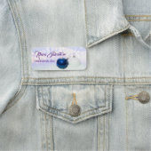 Perfect moderne mooie kerstdecoratie naamplaatje (In situ)