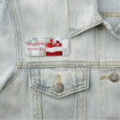 Perfect mooie kerstkerstkerstkerstkerstkersttas, r naamplaatje (In situ)