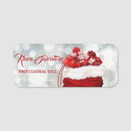 Perfect mooie kerstkerstkerstkerstkerstkersttas, r naamplaatje