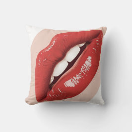 Perfect mooie lippen op een Valentijnsdag  Kussen
