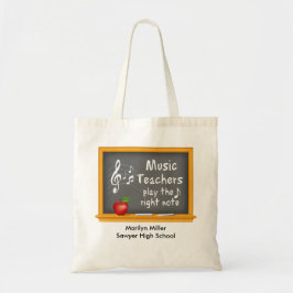 Perfect Music Teacher Gift Tote Bag