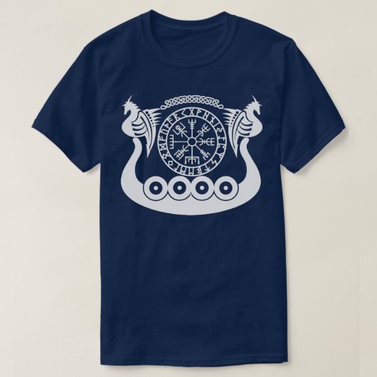 Perfect noordse Ancient Viking Warrior Ship Cruise T-shirt (Design voorkant)