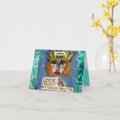 PERFECT NOTECARD-OVERWELDIGT, FANTASTISCH. GENOEG KAART (Gele Bloem)