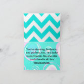 PERFECT NOTECARD-OVERWELDIGT, FANTASTISCH. GENOEG KAART (Binnen)