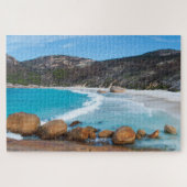 Perfect ongerepte witte strand, 1014 stukken legpuzzel (Horizontaal)