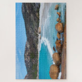 Perfect ongerepte witte strand, 1014 stukken legpuzzel (Verticaal)