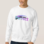 Perfect ontwerp op een wit sweatshirt (Voorkant)