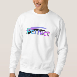 Perfect ontwerp op een wit sweatshirt