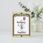 Perfect onvolmaakt 1A_ Briefkaart (Staand voorkant)