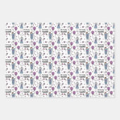 Perfect onvolmaakt 1A Mix_Wrapping papier Inpakpapier Vel (Voorkant 3)