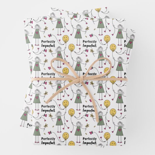 Perfect onvolmaakt 1C_Wrapping papier Inpakpapier Vel (In situ)