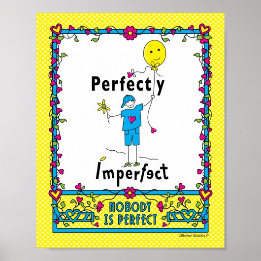 Perfect onvolmaakt 2_Print 8 "x10" Poster (Voorkant)