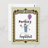 Perfect onvolmaakt 2A_ Briefkaart (Voorkant / Achterkant)