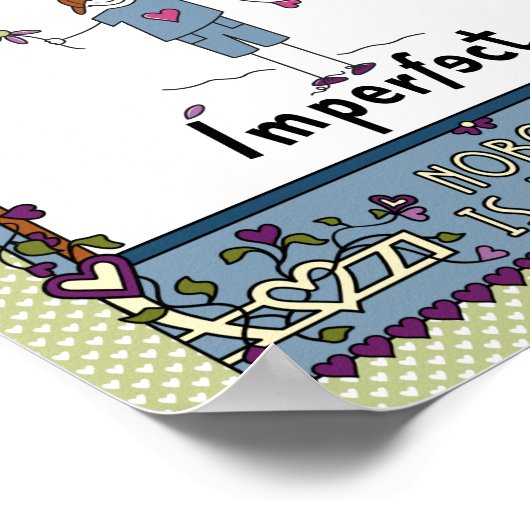 Perfect onvolmaakt 2A_Print 8"x10" Poster (Hoek)