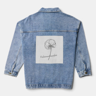 perfect onvolmaakt denim jacket