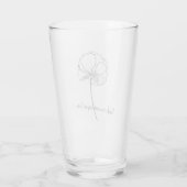 perfect onvolmaakt glas (Achterkant)