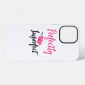 Perfect Onvolmaakt "met Tiara" iPhone Hoesje (Achterkant horizontaal)