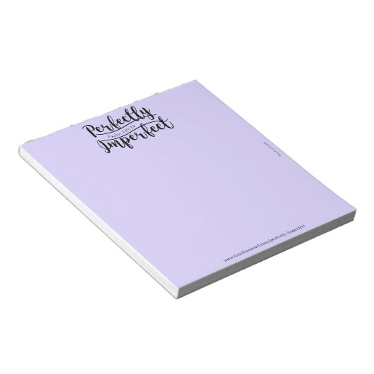 Perfect onvolmaakt Notitieblok (Schuin)