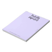 Perfect onvolmaakt Notitieblok (Linkerzijde)