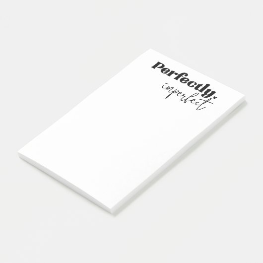 Perfect onvolmaakt Notitieblok Post-it® Notes (Schuin)