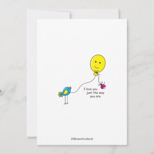 Perfect onvolmaakte 1_Flat Kaart 5"x7" (Achterkant)