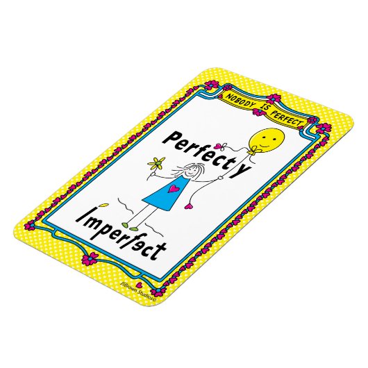 Perfect onvolmaakte 1_Flexibele magneet 4"x6" (Linkerzijde)