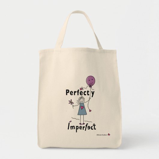 Perfect Onvolmaakte 1A Boodschappentas Tote Bag (Voorkant)