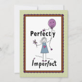 Perfect onvolmaakte 1A_Flat Kaart 5"x7" (Voorkant)