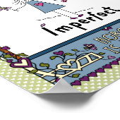 Perfect onvolmaakte 1A_Print 8"x10" Poster (Hoek)